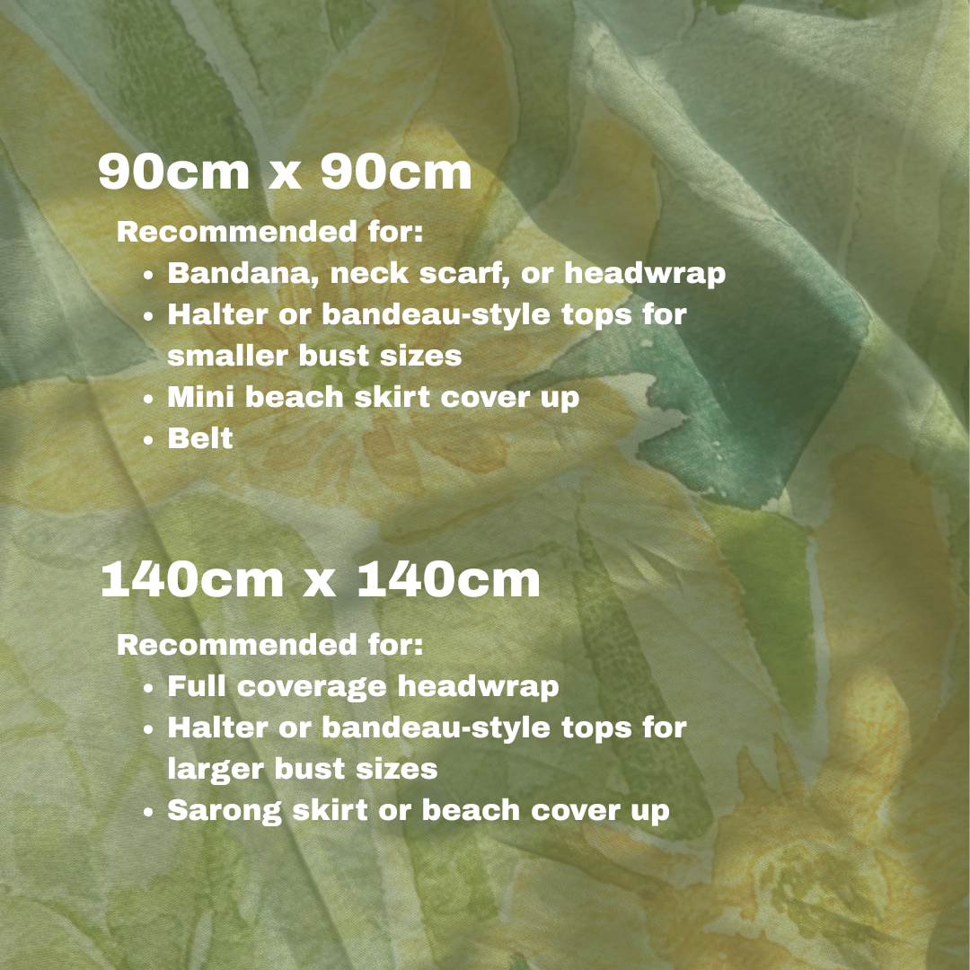 Large Butter Yellow Scarf