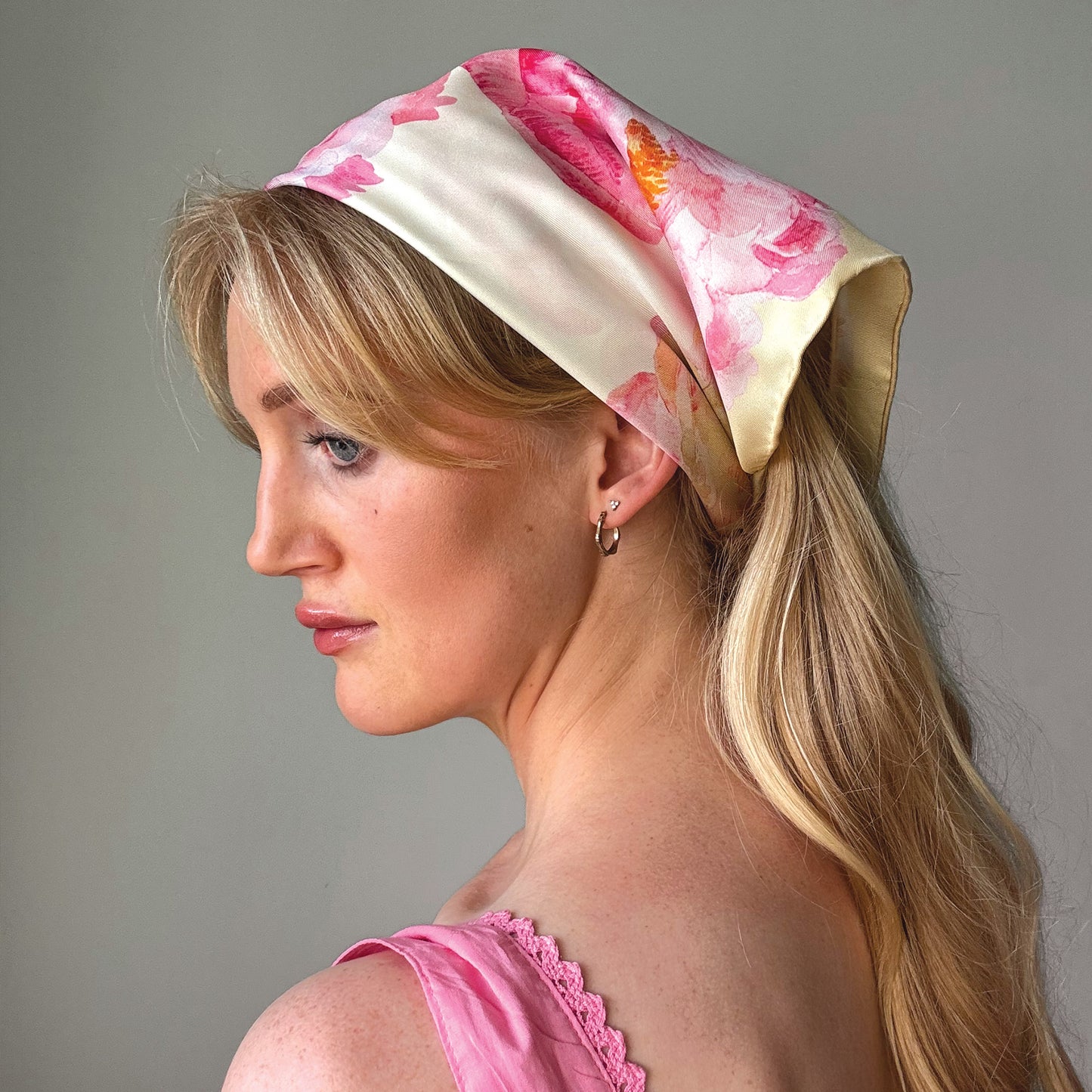 Butter Peony Scarf