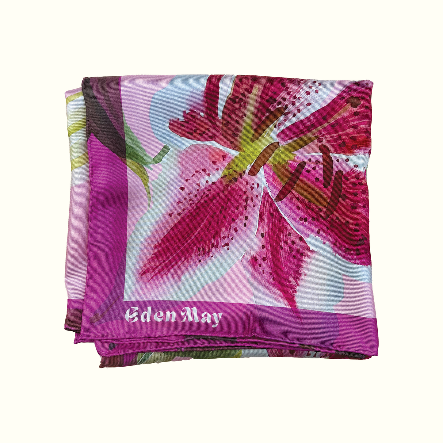 Large Stargazer Silk Scarf 90