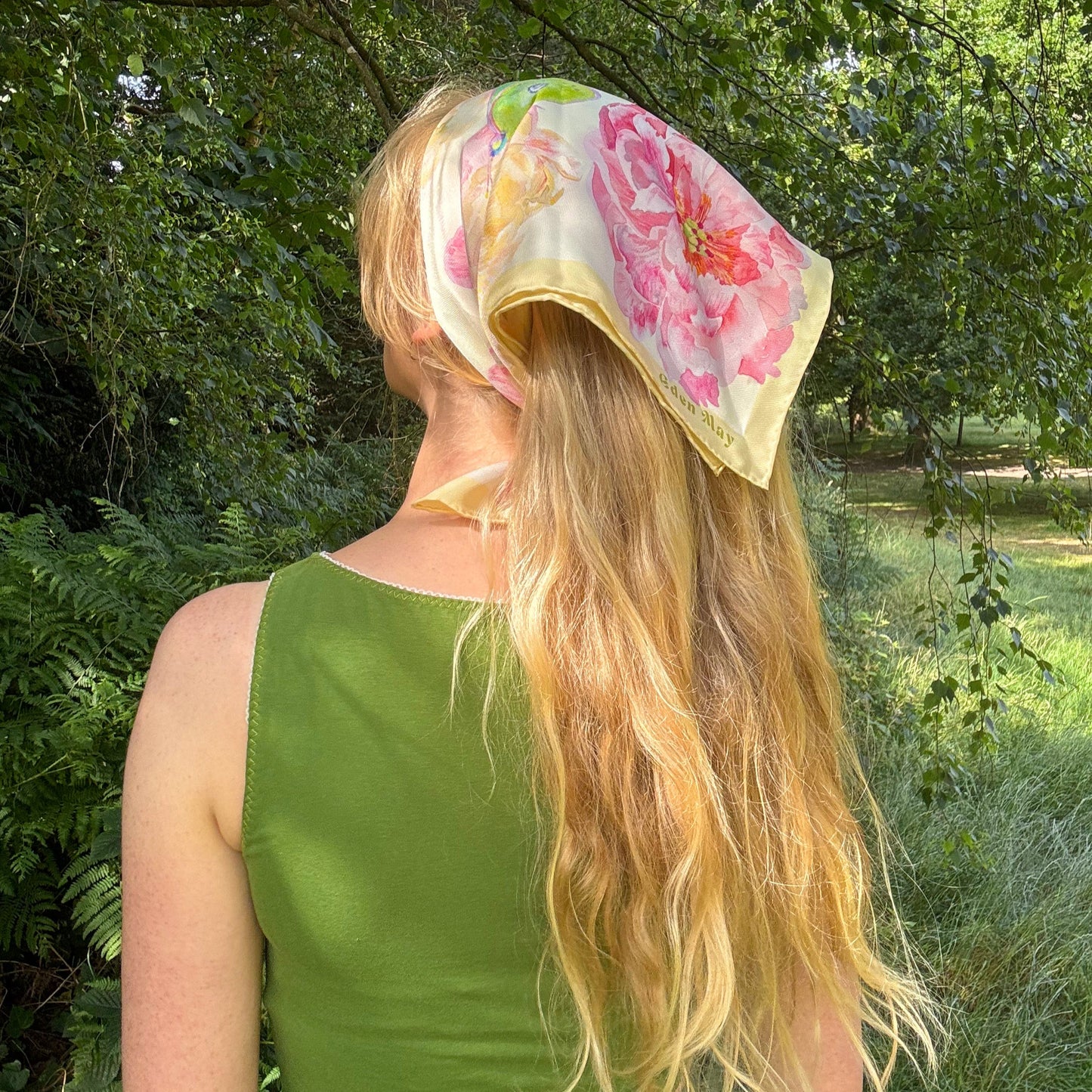 Butter Peony Scarf