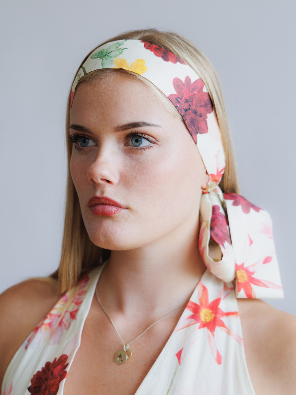 Cream Dahlia Silk Ribbon