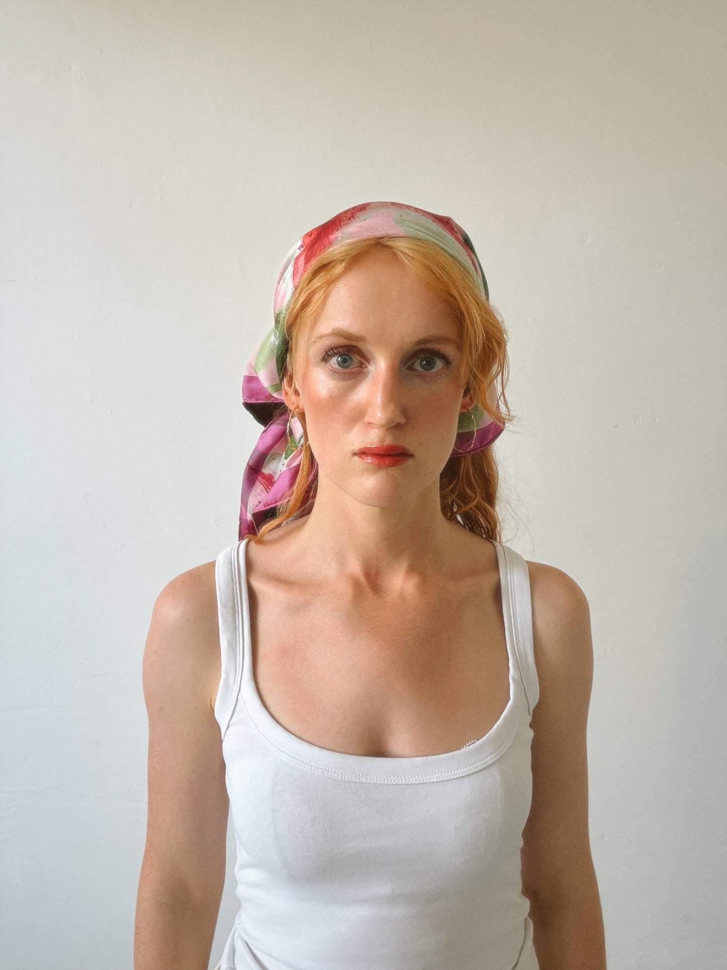 Large Stargazer Silk Scarf 90