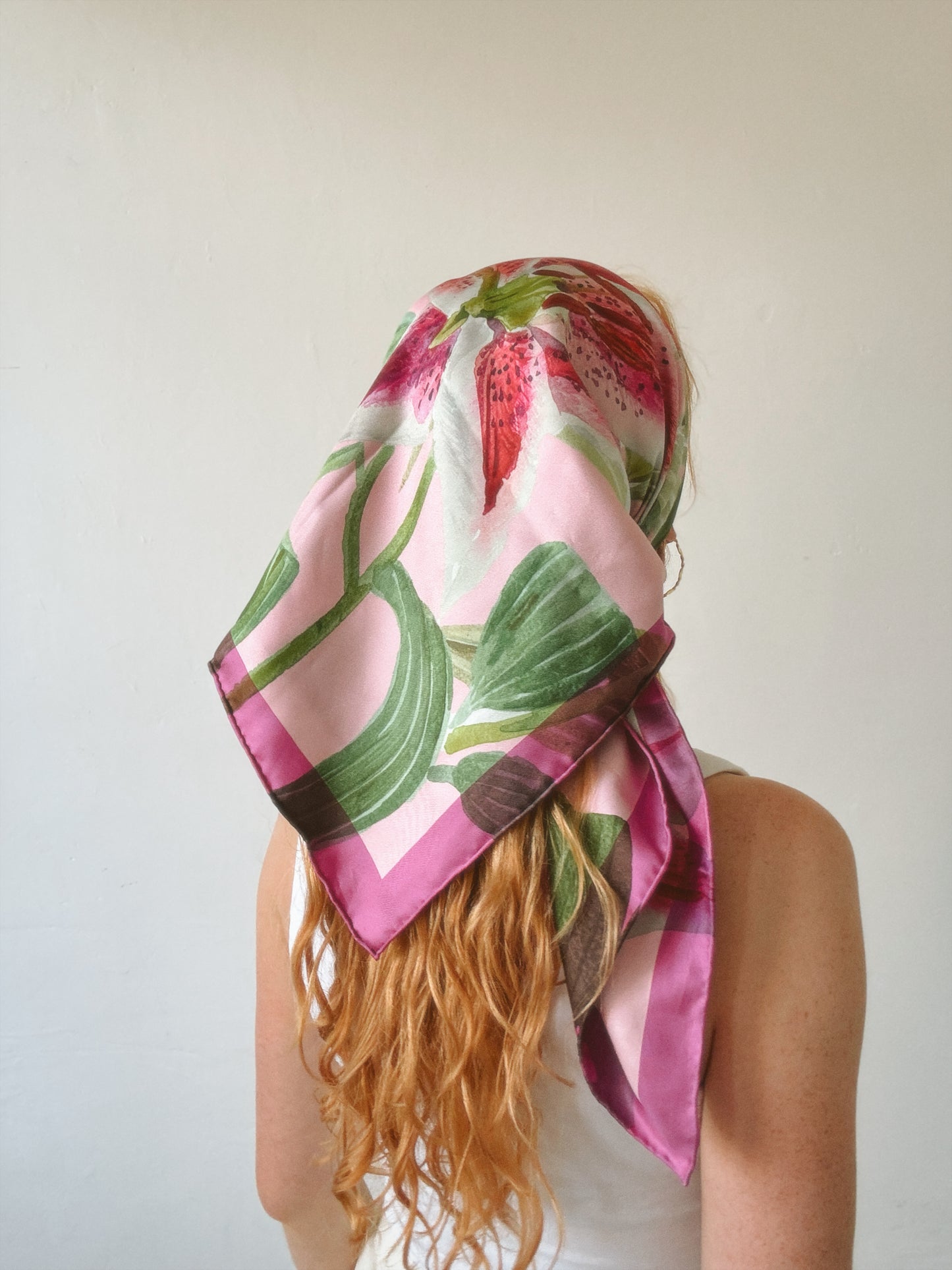 Large Stargazer Silk Scarf 90