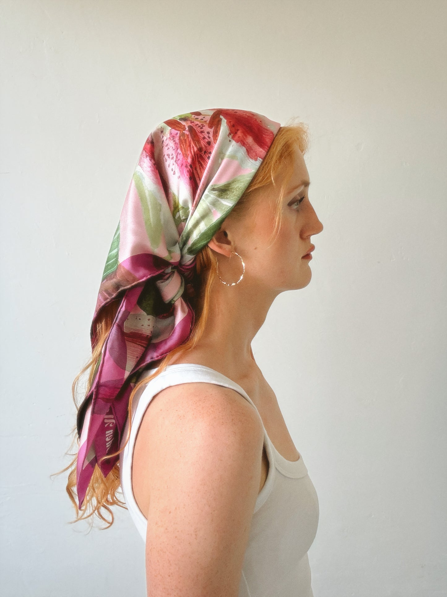 Large Stargazer Silk Scarf 90