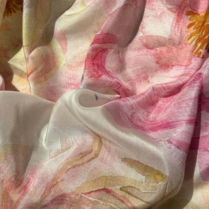 Large Peony Scarf