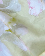 Monet Green Silk Scarf 65