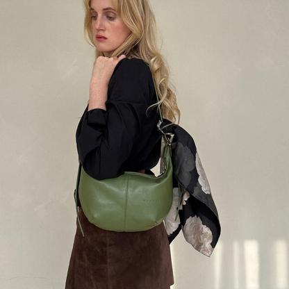 Black Rose Silk Scarf