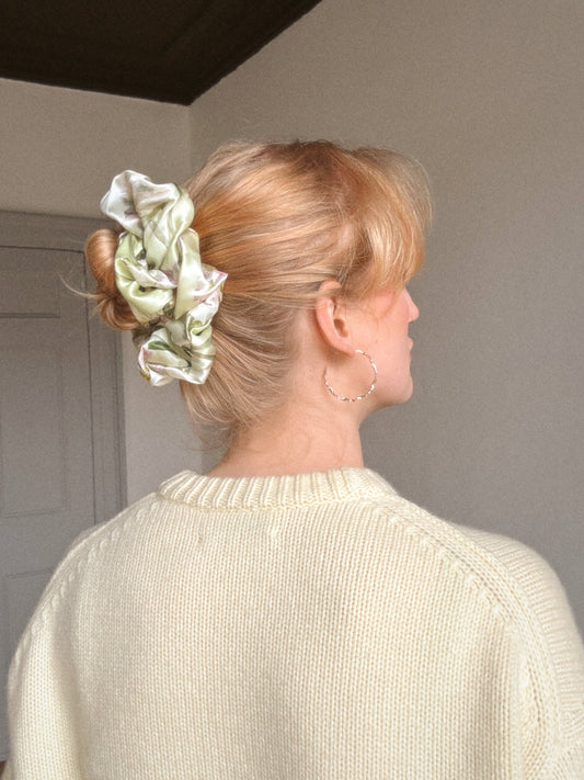 Monet Silk Scrunchie