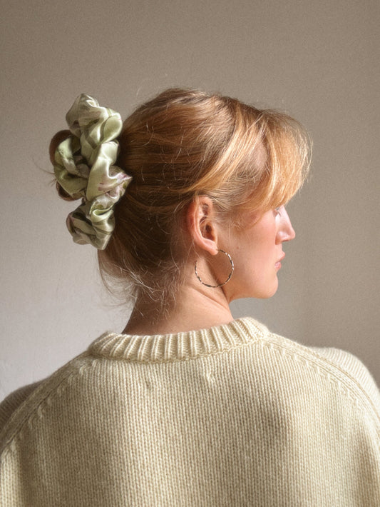 Monet Silk Scrunchie
