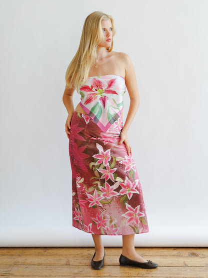 Cocoa Lily Midi Skirt