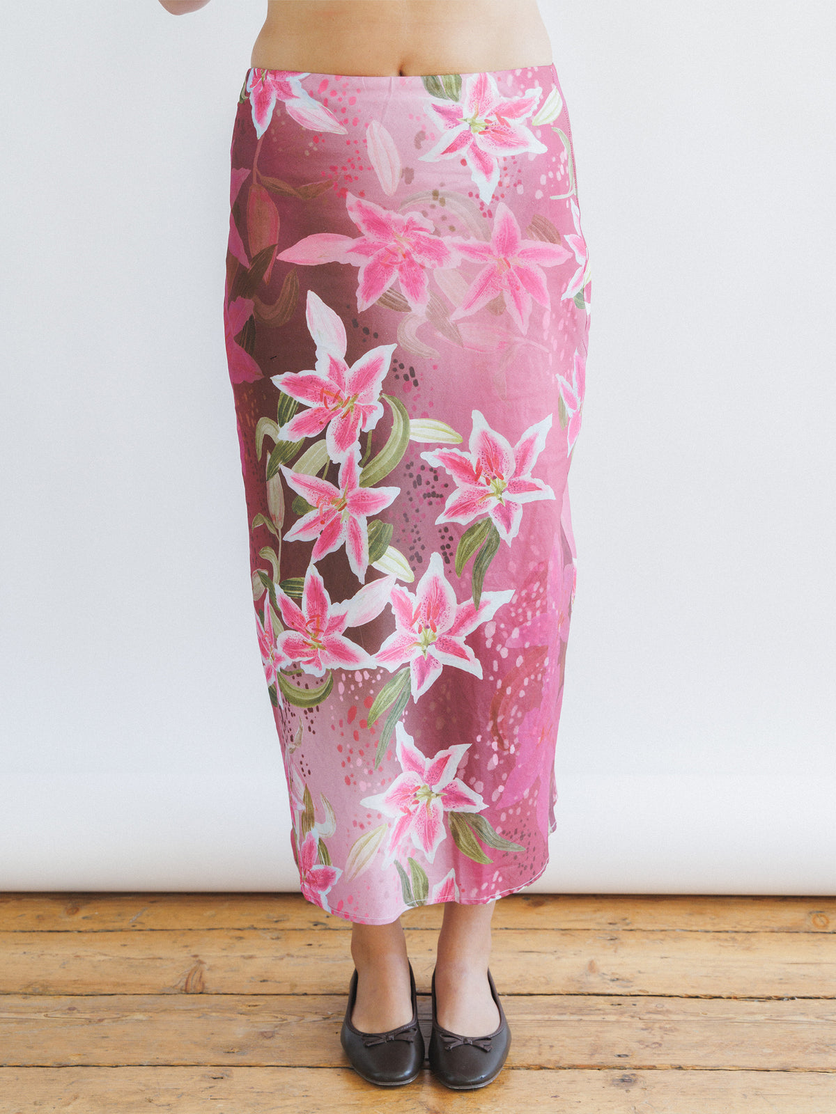 Cocoa Lily Midi Skirt