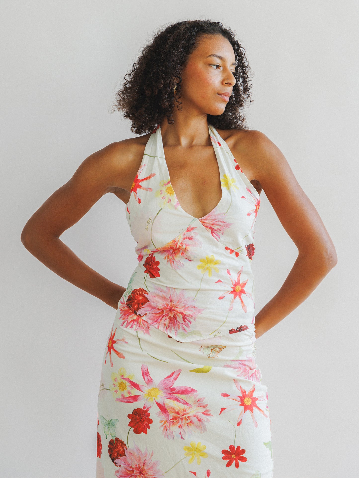 Dahlia Halterneck Top