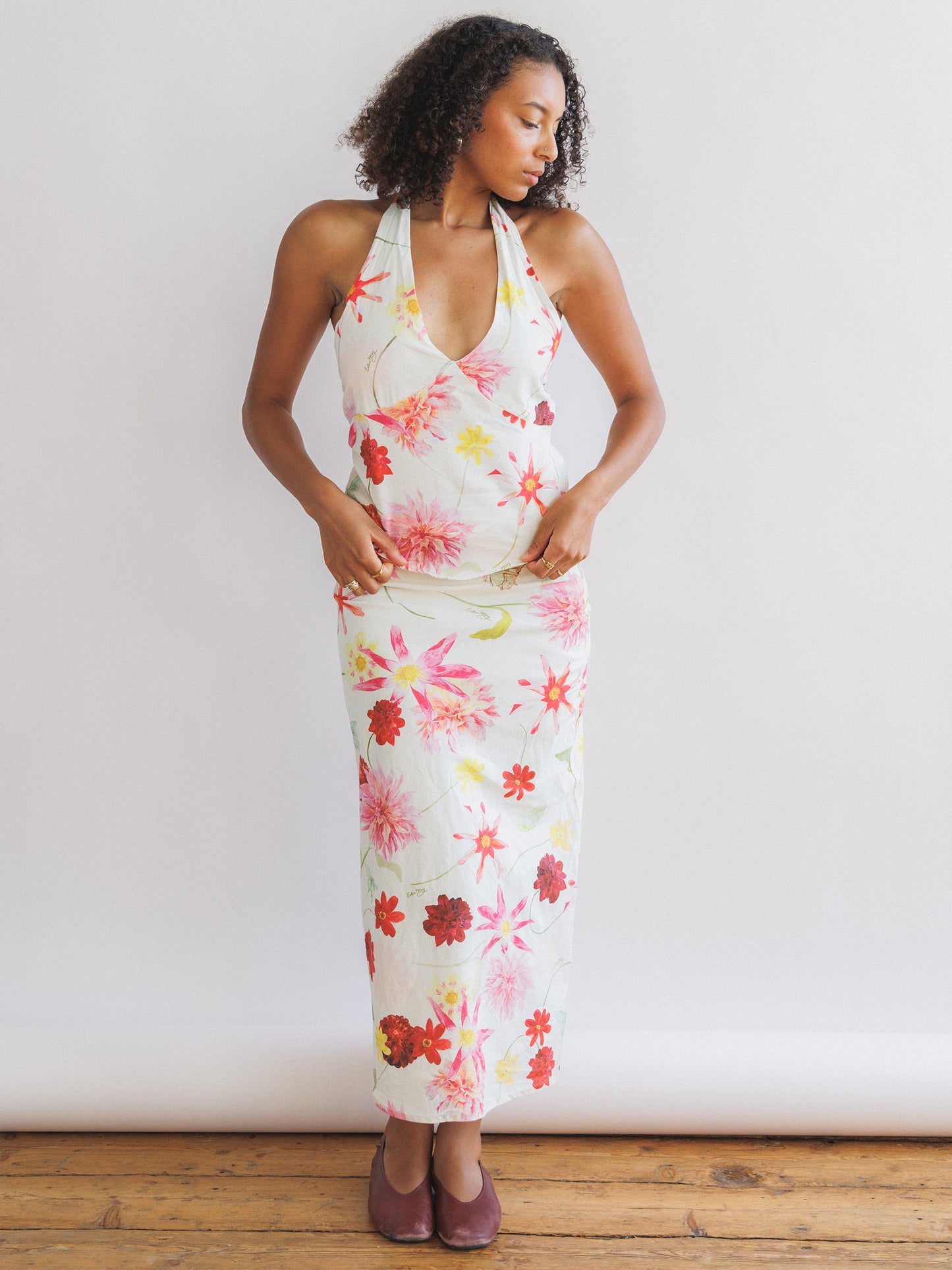 Dahlia Halterneck Top
