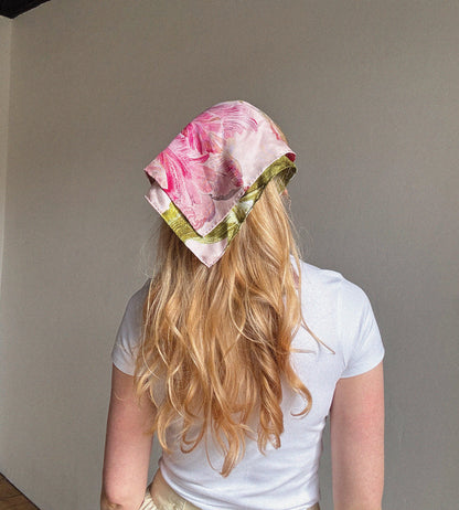 Tulip Silk Scarf