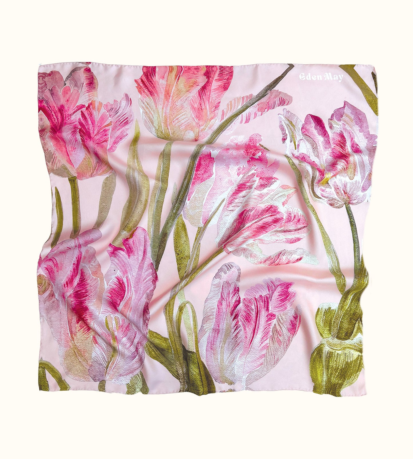 Tulip Silk Scarf